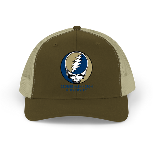 George Washington Stealie Grateful Dead Trucker Cap
