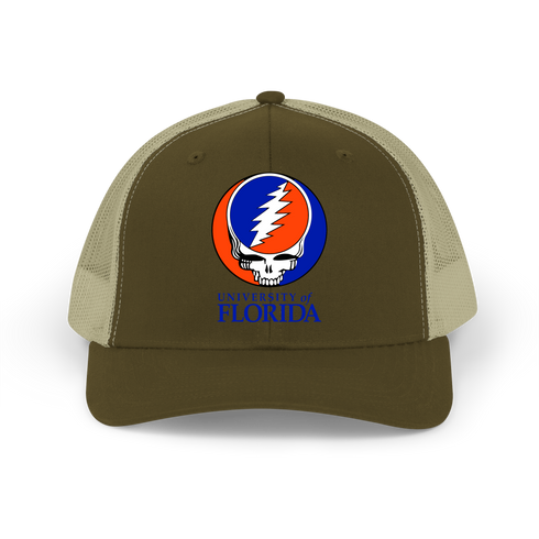 Florida Stealie Grateful Dead Trucker Cap