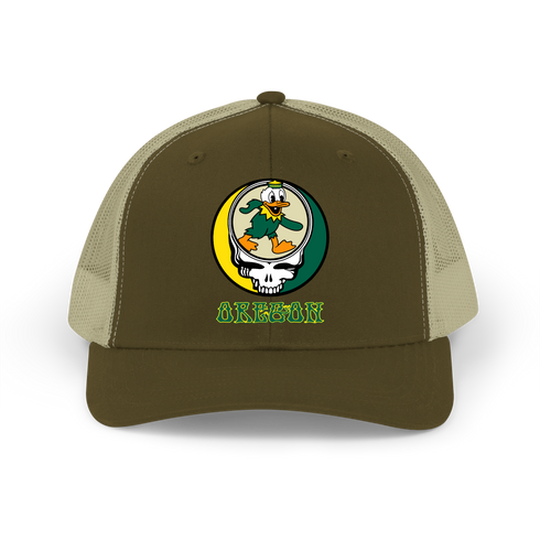 Oregon Stealie Grateful Dead Trucker Cap