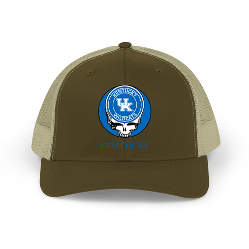 University of Kentucky Stealie Grateful Dead Trucker Cap