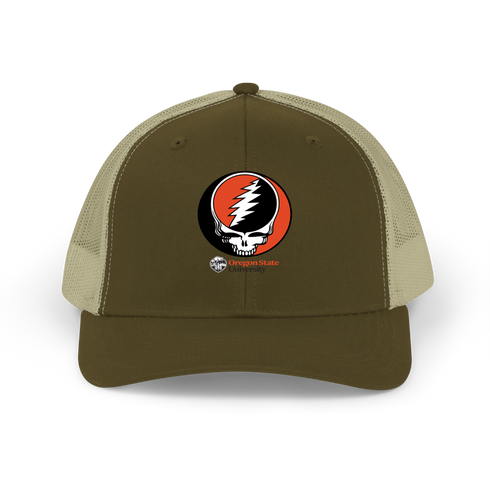 Oregon State Stealie Grateful Dead Trucker Cap