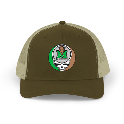 Marshall University Stealie Grateful Dead Trucker Cap