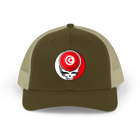 Tunisia FIFA World Cup Stealie Grateful Dead Trucker Cap