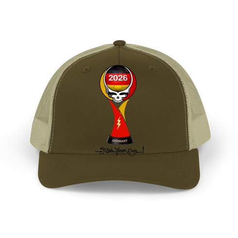 German FIFA Stealie Grateful Dead Trucker Cap