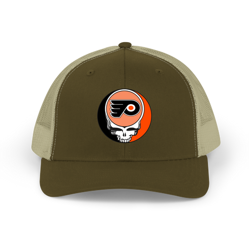 Philadelphia Flyers Stealie Grateful Dead Trucker Cap