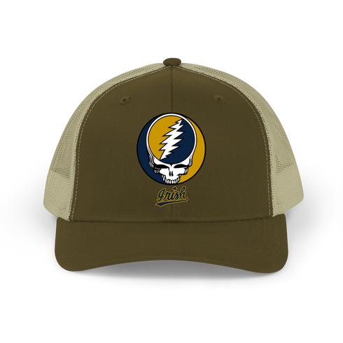 Notre Dame - Irish Stealie Grateful Dead Trucker Cap