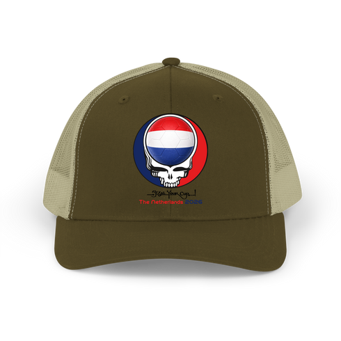 Netherlands FIFA World Cup Stealie Grateful Dead Trucker Cap