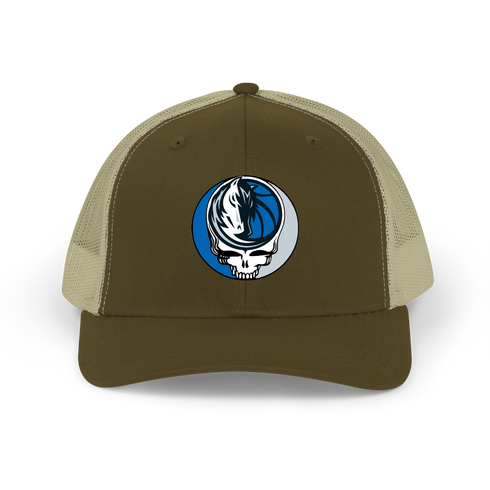 Dallas Mavericks Stealie Grateful Dead Trucker Cap