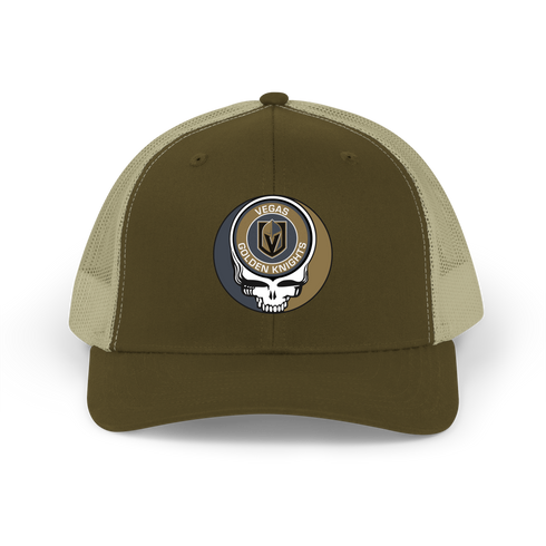 Vegas Golden Knights Stealie Grateful Dead Trucker Cap