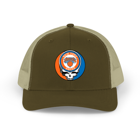 New York Knicks Stealie Grateful Dead Trucker Cap