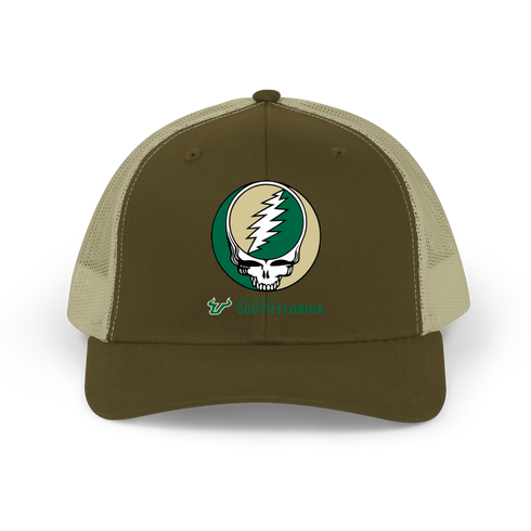 USF Stealie Grateful Dead Trucker Cap