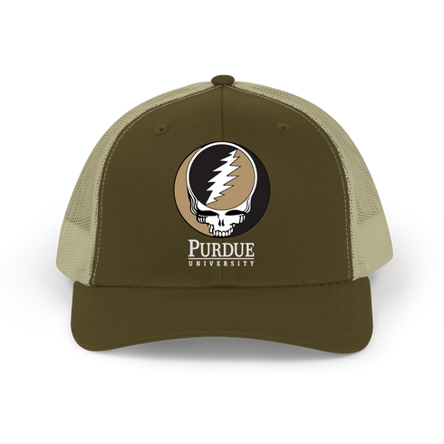 Purdue Stealie Grateful Dead Trucker Cap