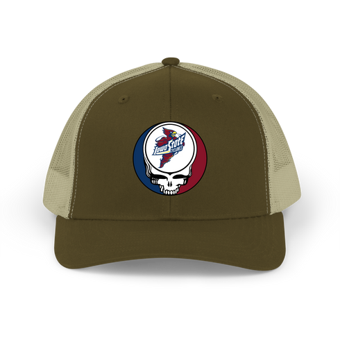 Iowa State Stealie Grateful Dead Trucker Cap