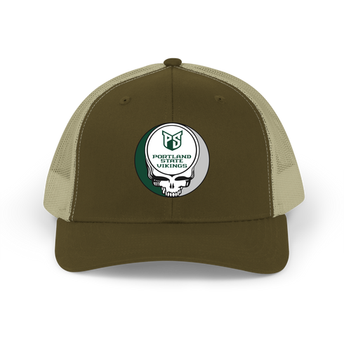 Portland State Stealie Grateful Dead Trucker Cap