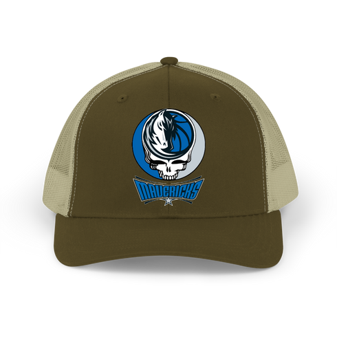 Dallas Mavericks Stealie Grateful Dead Trucker Cap