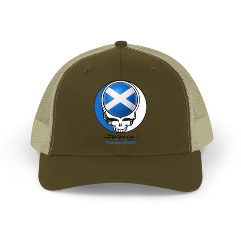 Scotland FIFA World Cup Stealie Grateful Dead Trucker Cap