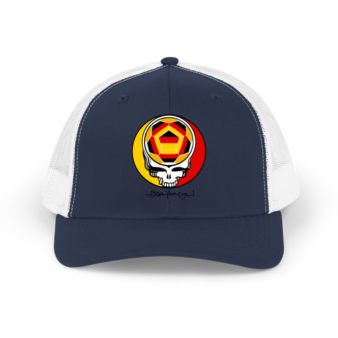 German FIFA World Cup Stealie Grateful Dead Trucker Cap
