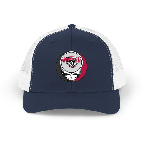 University of Wisconsin Stealie Grateful Dead Trucker Cap