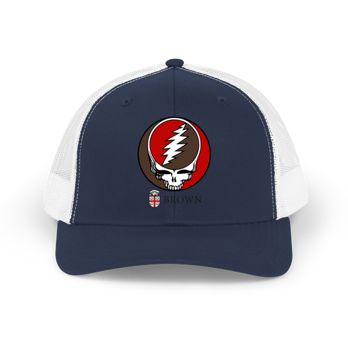 Brown Stealie Grateful Dead Trucker Cap