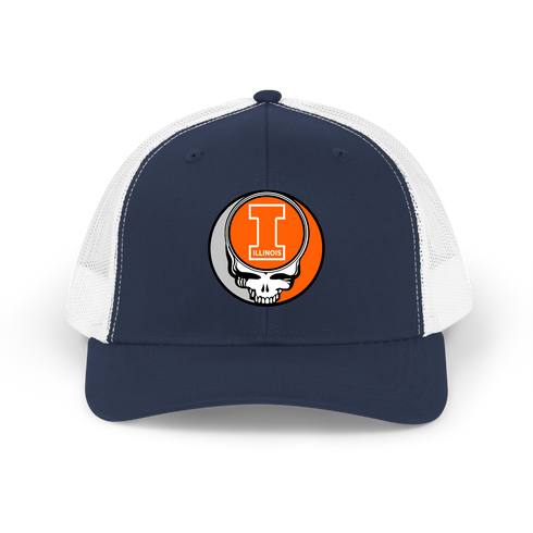 Illinois Stealie Grateful Dead Trucker Cap