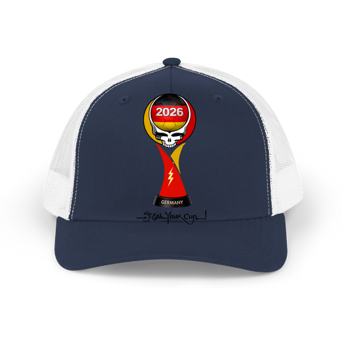 German FIFA Stealie Grateful Dead Trucker Cap