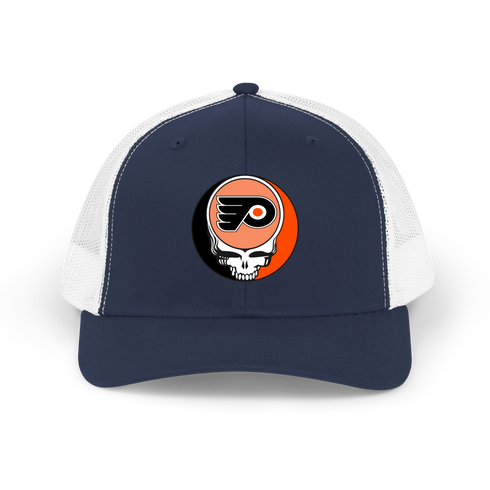 Philadelphia Flyers Stealie Grateful Dead Trucker Cap