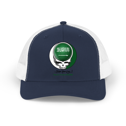 Saudi Arabia FIFA World Cup Stealie Grateful Dead Trucker Cap