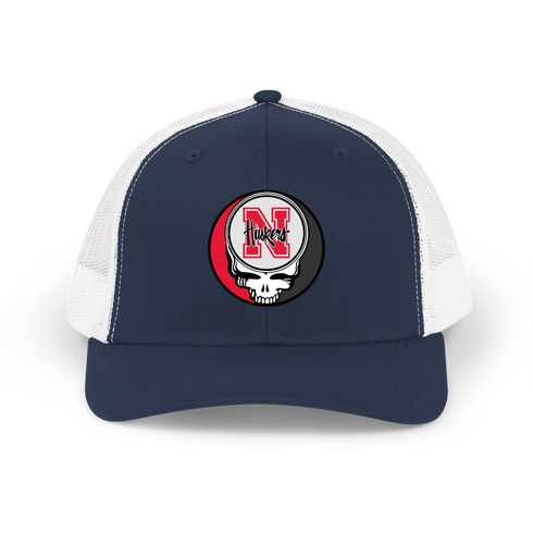 Nebraska Stealie Grateful Dead Trucker Cap