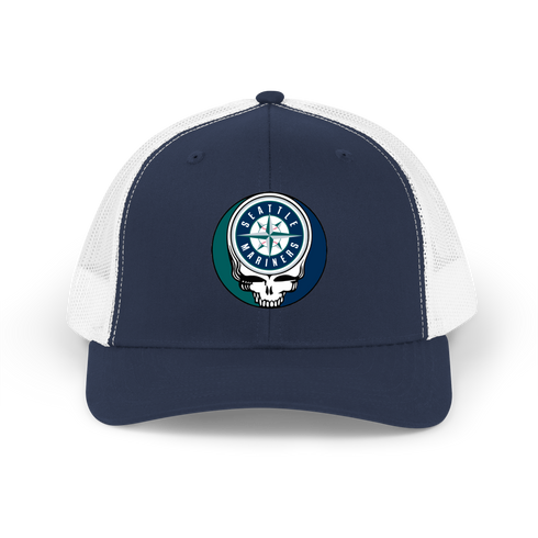 Seattle Mariners Stealie Grateful Dead Trucker Cap