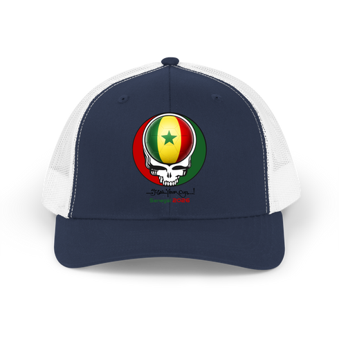 Senegal FIFA World Cup Stealie Grateful Dead Trucker Cap