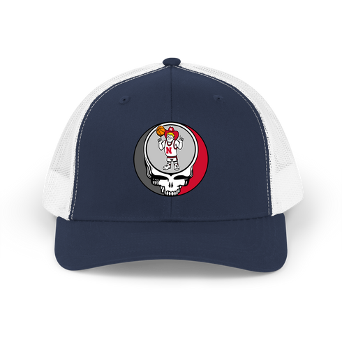 Nebraska Stealie Grateful Dead Trucker Cap