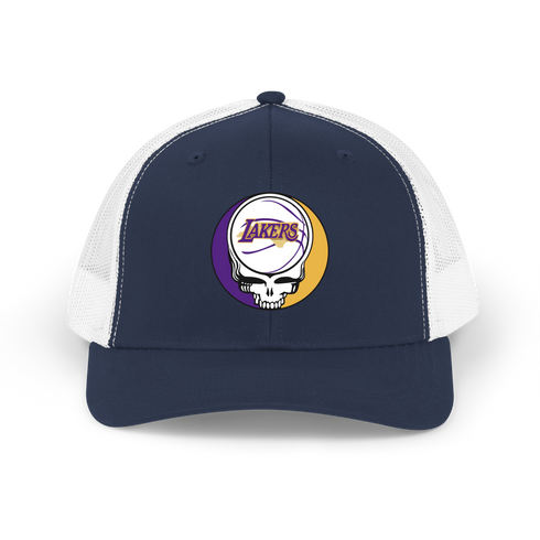 Los Angeles Lakers Stealie Grateful Dead Trucker Cap