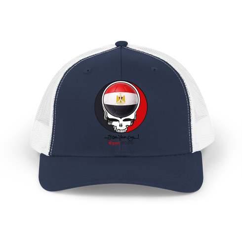 Egypt FIFA World Cup Stealie Grateful Dead Trucker Cap
