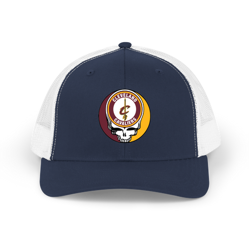 Cleveland Cavaliers Stealie Grateful Dead Trucker Cap