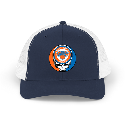 New York Knicks Stealie Grateful Dead Trucker Cap