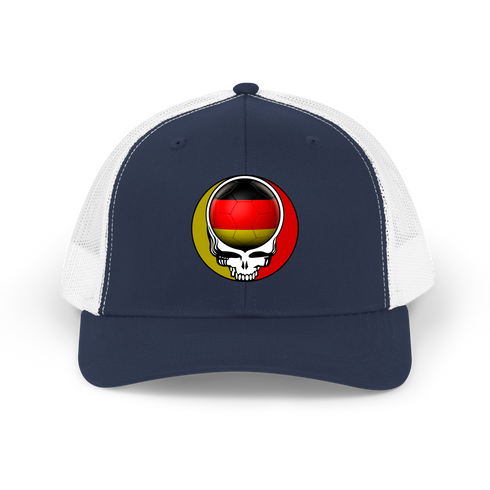 German FIFA World Cup Stealie Grateful Dead Trucker Cap