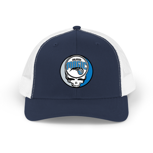 Orlando Magic Stealie Grateful Dead Trucker Cap