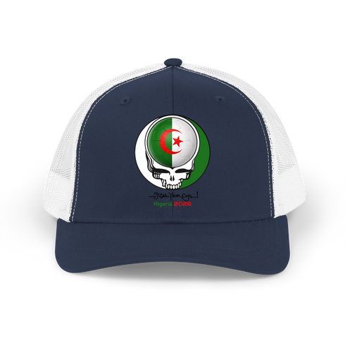 Algeria FIFA World Cup Stealie Grateful Dead Trucker Cap