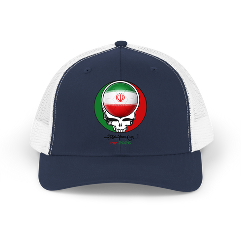 Iran FIFA World Cup Stealie Grateful Dead Trucker Cap