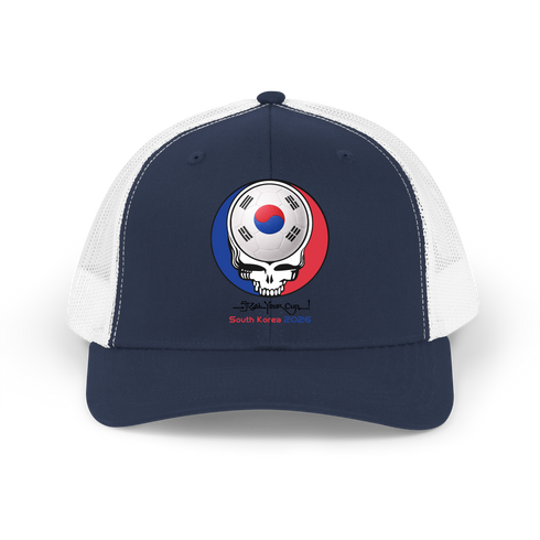 South Korea FIFA World Cup Stealie Grateful Dead Trucker Cap