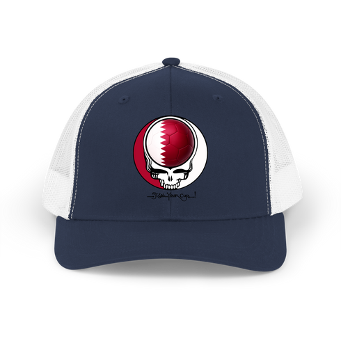 Qatar FIFA World Cup Stealie Grateful Dead Trucker Cap