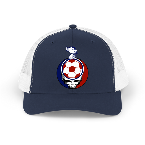 Depaul Billy Blue Stealie Grateful Dead Trucker Cap