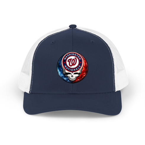 Washington Nationals Crystal Stealie Stealie Grateful Dead Trucker Cap