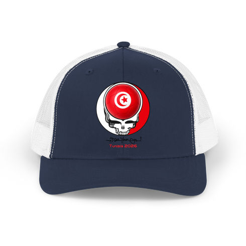 Tunisia FIFA World Cup Stealie Grateful Dead Trucker Cap