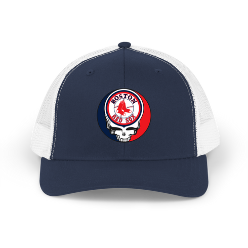 Red Sox Stealie Grateful Dead Trucker Cap