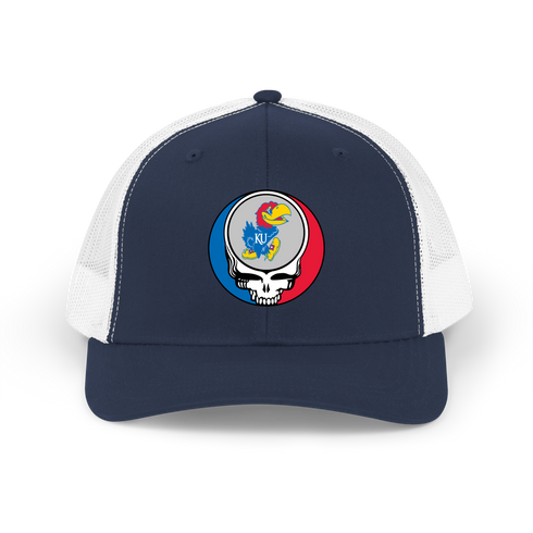 University of Kansas Stealie Grateful Dead Trucker Cap