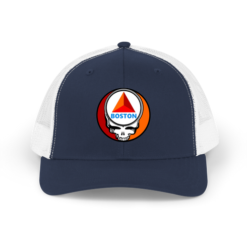 Boston Red Sox Citgo Stealie Grateful Dead Trucker Cap