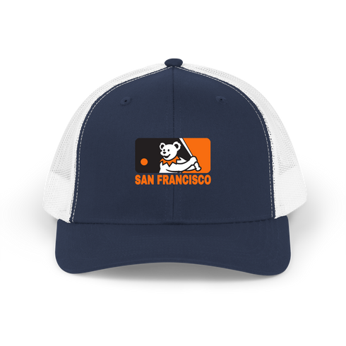 San Francsico Giants Logo Stealie Grateful Dead Trucker Cap