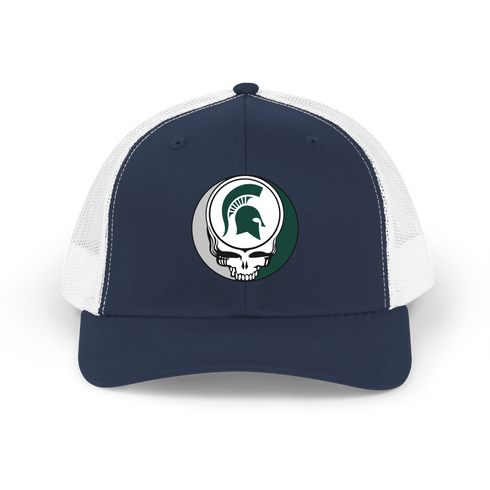 Michigan State Stealie Grateful Dead Trucker Cap