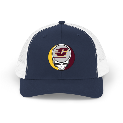 Central Michigan Stealie Grateful Dead Trucker Cap